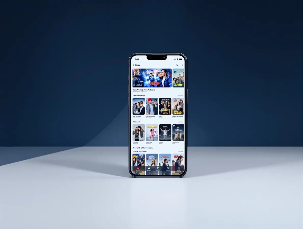 ai短剧网APP - 甜宠短剧免费观看 ai短剧网APP界面展示,浅粉奶油色调的手机应用预览